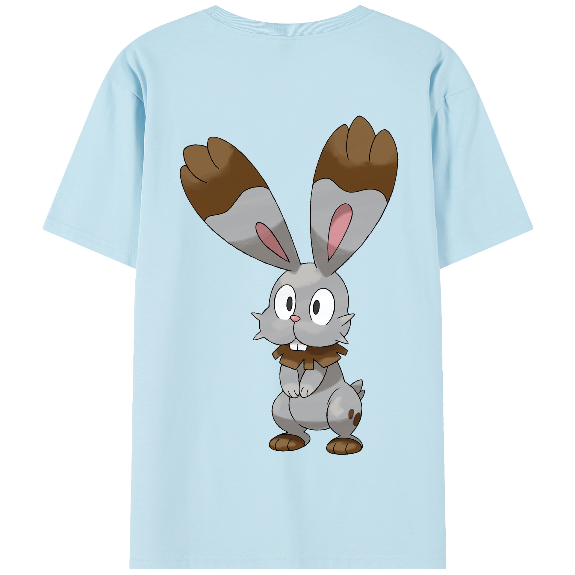 （画像用） ポケットモンスター Pokémon 綿100％半袖Tシャツ（背面プリント）